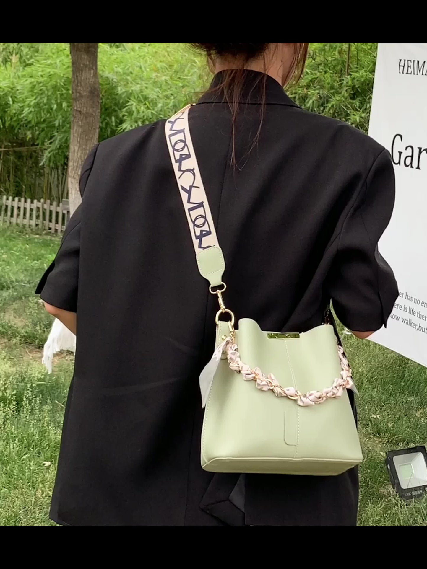 Elegant Bohemian Women's Crossbody Bag with Adjustable Strap