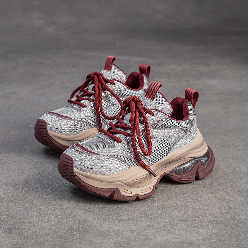 Women's Fashion Breathable Chunky Platform Sneakers-RAIIFY