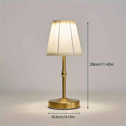 Dimmable Cordless LED Table Lamp with Rechargeable Battery