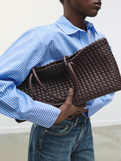 Averra Braided Bag: Elegant Handwoven Tote for Everyday Style