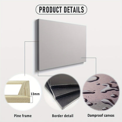 Inspirational Family Theme Canvas Framed Posters for Home Decor