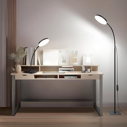 Versatile USB Powered Modern LED Floor Lamp with Adjustable Colors