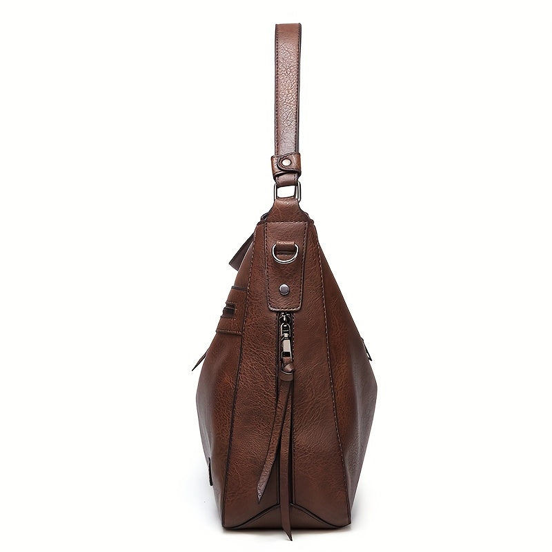 Stylish Autumn Winter Women's Shoulder Bag with Multiple Pockets