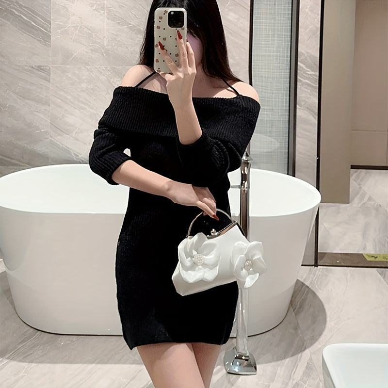 Elegant White Floral Evening Bag for Weddings and Events