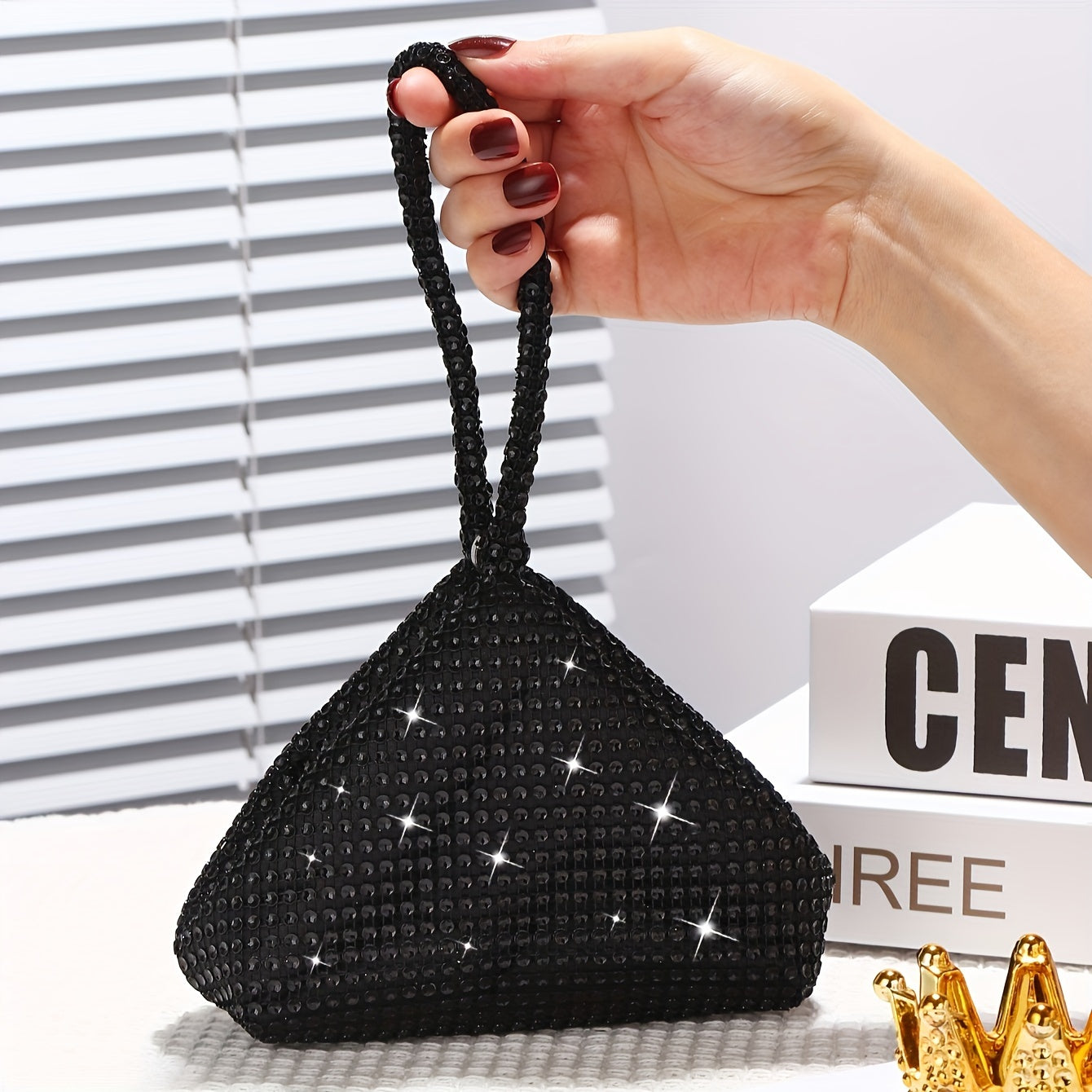 Chic Mini Evening Clutch Purse - Lightweight Designer Handbag