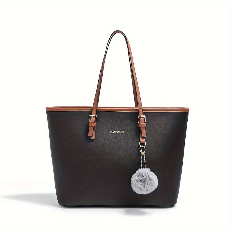 Dark Brown Embossed Detail Handbag with Removable Strap 2023