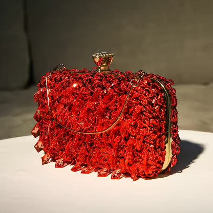 Handmade Vintage Beaded Handbag for Elegant Evening Events