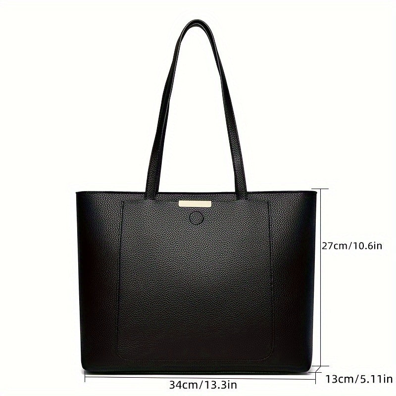 Stylish Large-Capacity Women's Shoulder Bag for Everyday Use