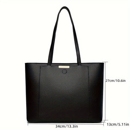 Stylish Large-Capacity Women's Shoulder Bag for Everyday Use