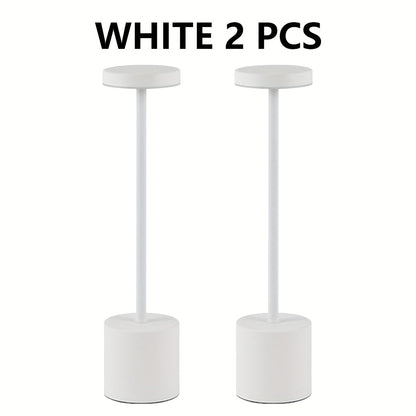 Touch-Controlled Modern LED Desk Lamp with Adjustable Color Temperature