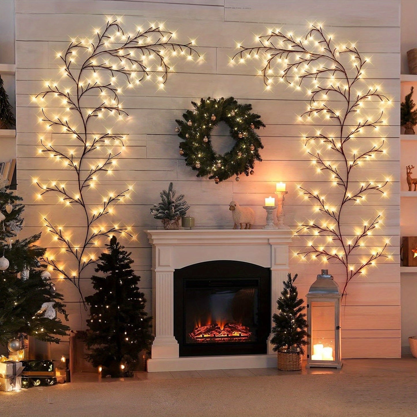 Willow Vine Light: Bendable LED Decorative Plant Night Light