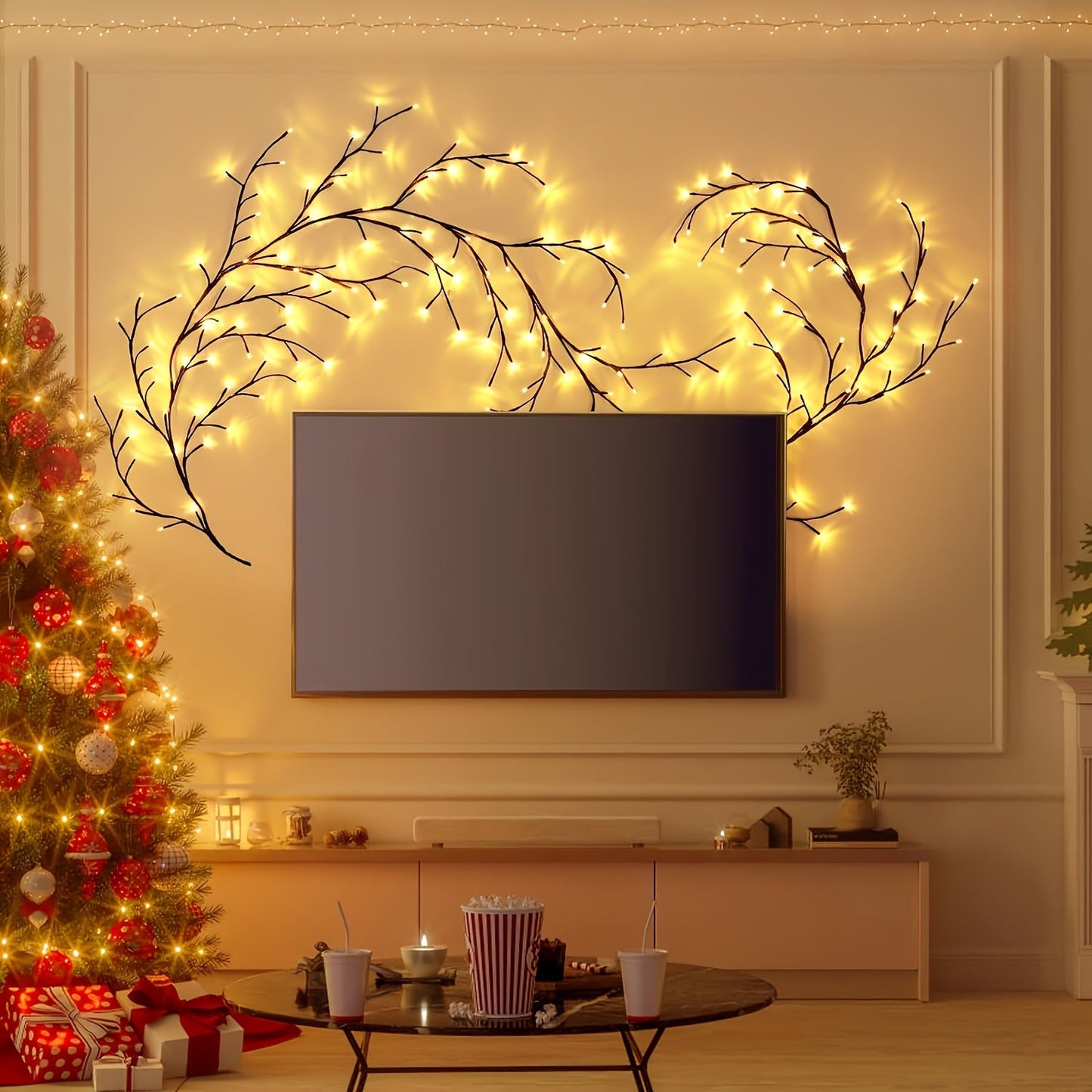Willow Vine Light: Bendable LED Decorative Plant Night Light