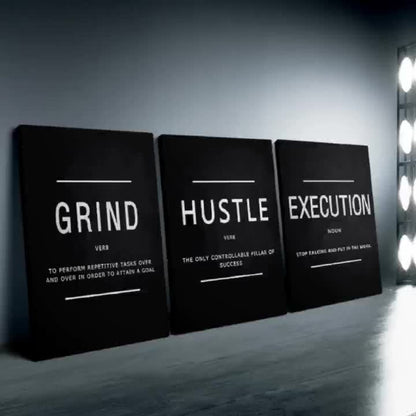 Inspirational Family Theme Canvas Framed Posters for Home Decor