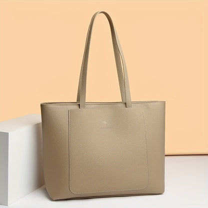 Stylish Large-Capacity Women's Shoulder Bag for Everyday Use