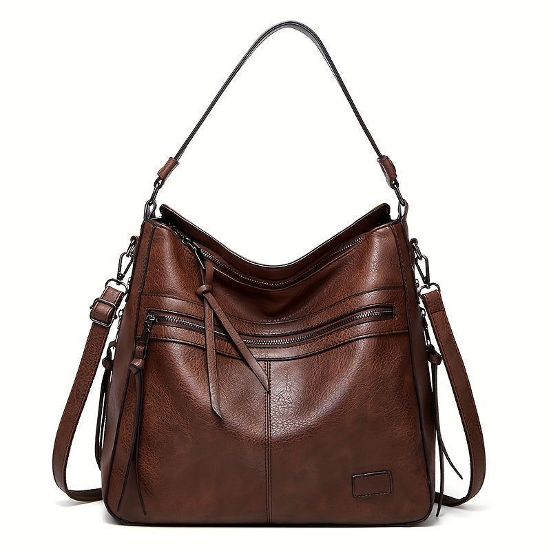 Stylish Autumn Winter Women's Shoulder Bag with Multiple Pockets