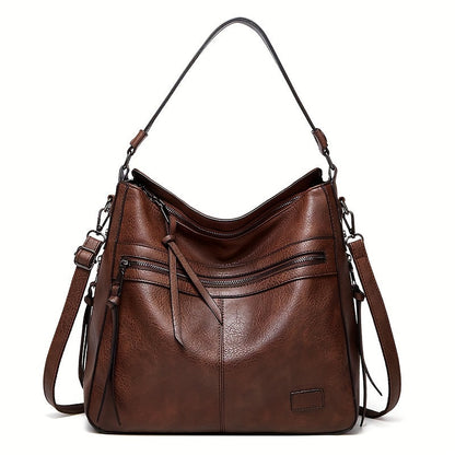 Stylish Autumn Winter Women's Shoulder Bag with Multiple Pockets