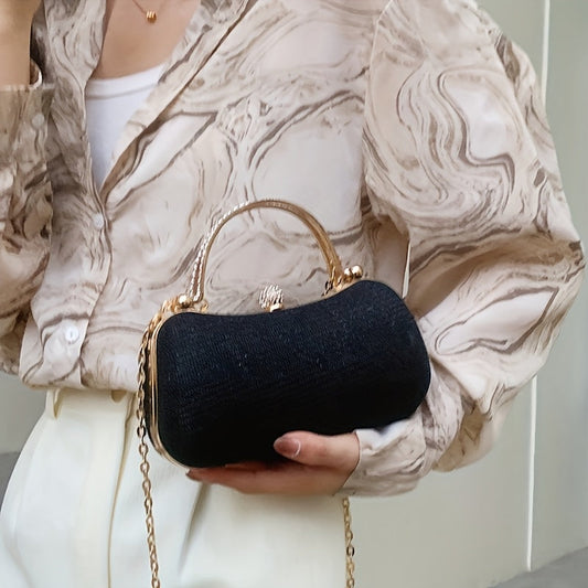 Sparkling Rhinestone Evening Bag: Chic Crossbody Party Clutch