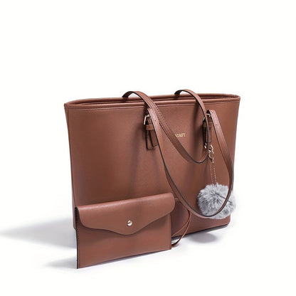 Dark Brown Embossed Detail Handbag with Removable Strap 2023