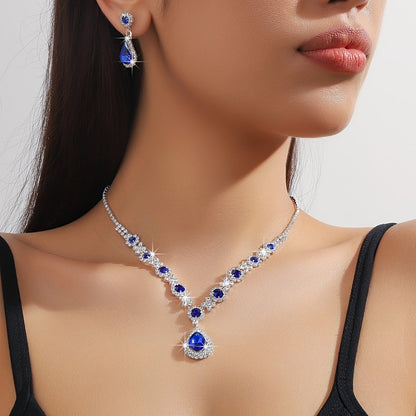 Elegant Sequin Evening Bag Set: Clutch and Crossbody Purse