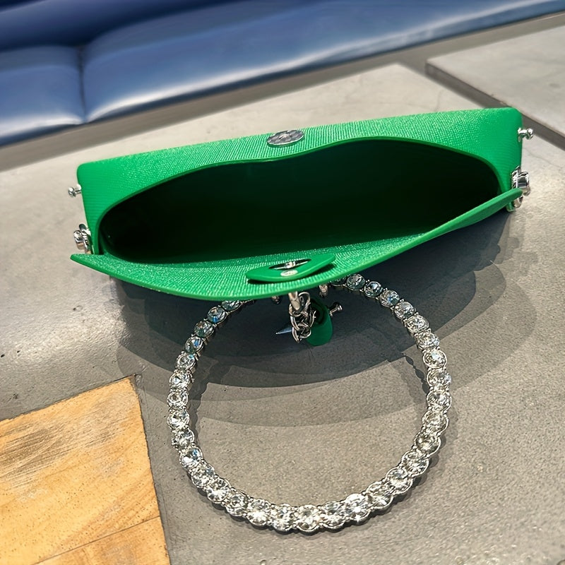 Luxury Designer Clutch for Women with Elegant Rhinestones