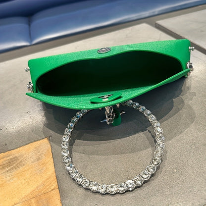 Luxury Designer Clutch for Women with Elegant Rhinestones