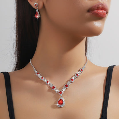 Elegant Sequin Evening Bag Set: Clutch and Crossbody Purse