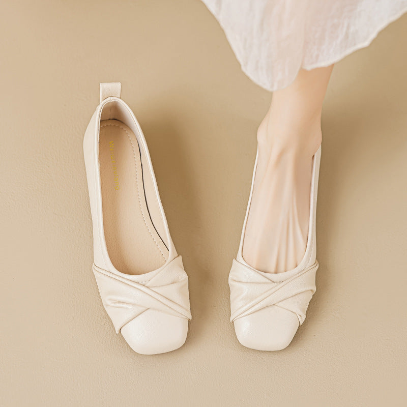 Women's Elegant Low Block Mary Jane Shoes