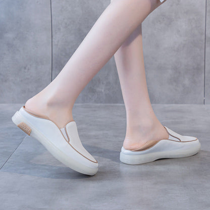 Women's Minimalist Soft Leather Comfort Loafers