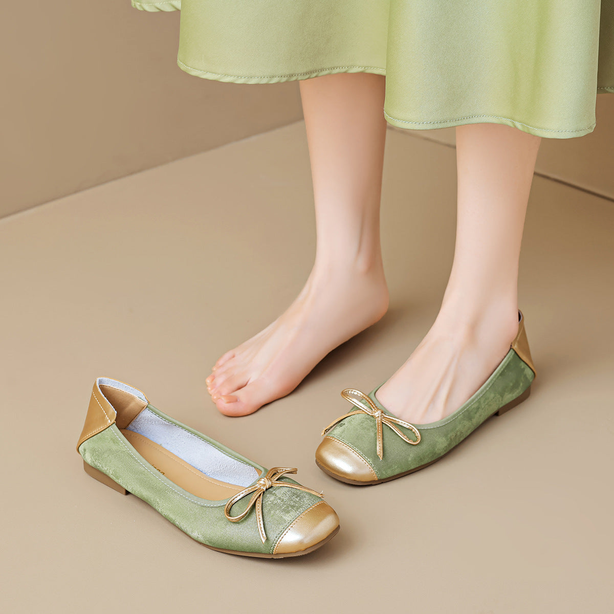 Women's Fashion Bowknot Comfort Soft Casual Flats