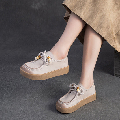 Women's Vintage Suede Flat Casual Shoes