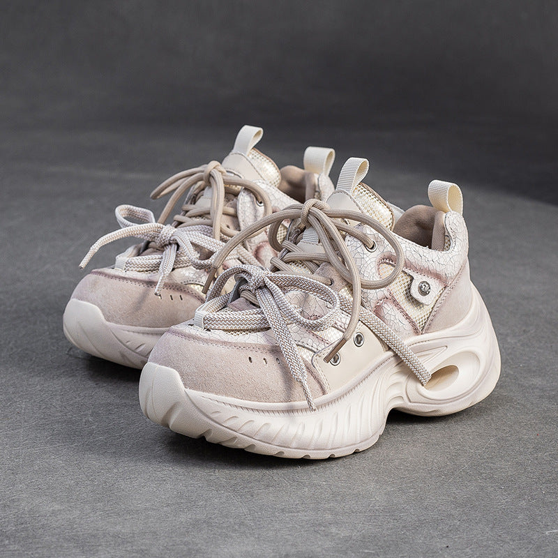 Women's Fashion Breathable Chunky Platform Sneakers-RAIIFY