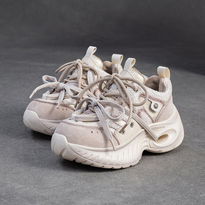 Women's Fashion Breathable Chunky Platform Sneakers-RAIIFY