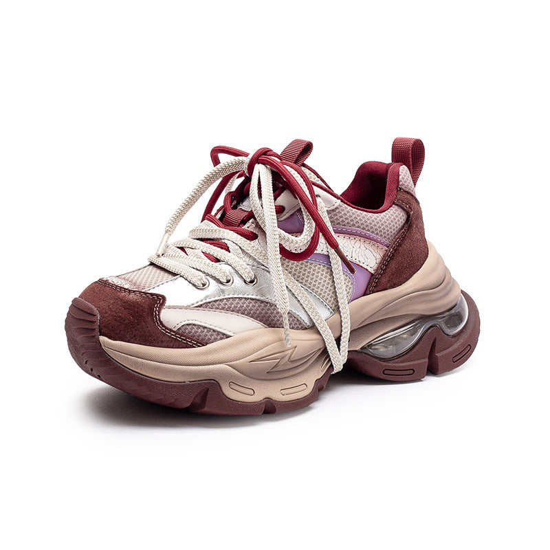 Women's Fashion Breathable Mesh Chunky Sneakers