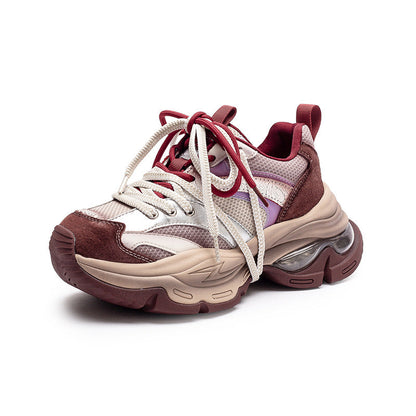 Women's Fashion Breathable Mesh Chunky Sneakers