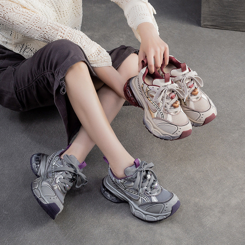 Women's Fashion Breathable Casual Chunky Sneakers