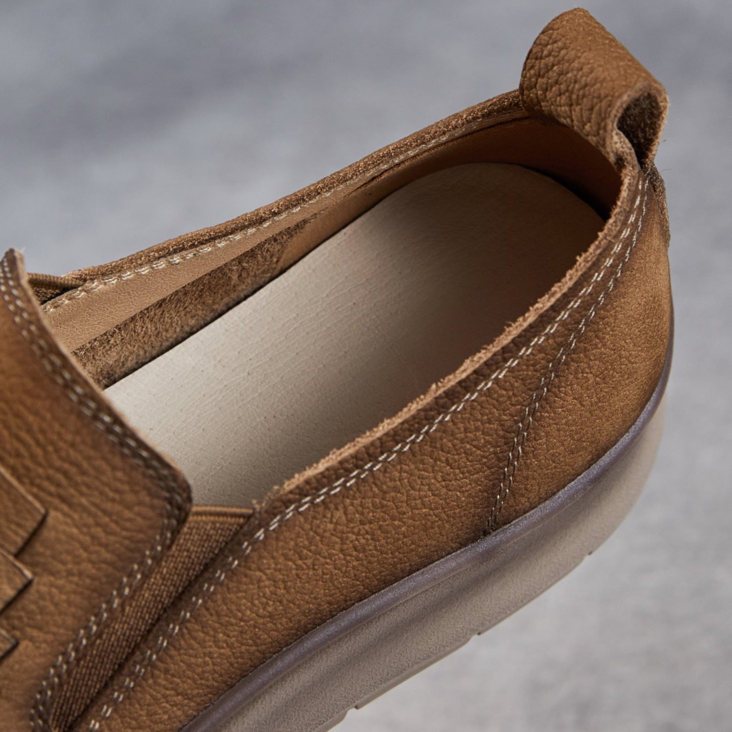 Women's Retro Woven Leather Casual Loafers