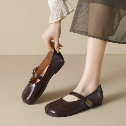 Women's Retro Soft Comfort Mary Jane Shoes