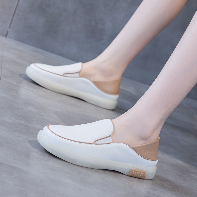 Women's Minimalist Soft Leather Comfort Loafers