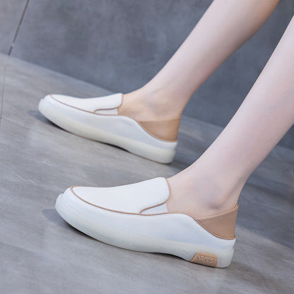 Women's Minimalist Soft Leather Comfort Loafers