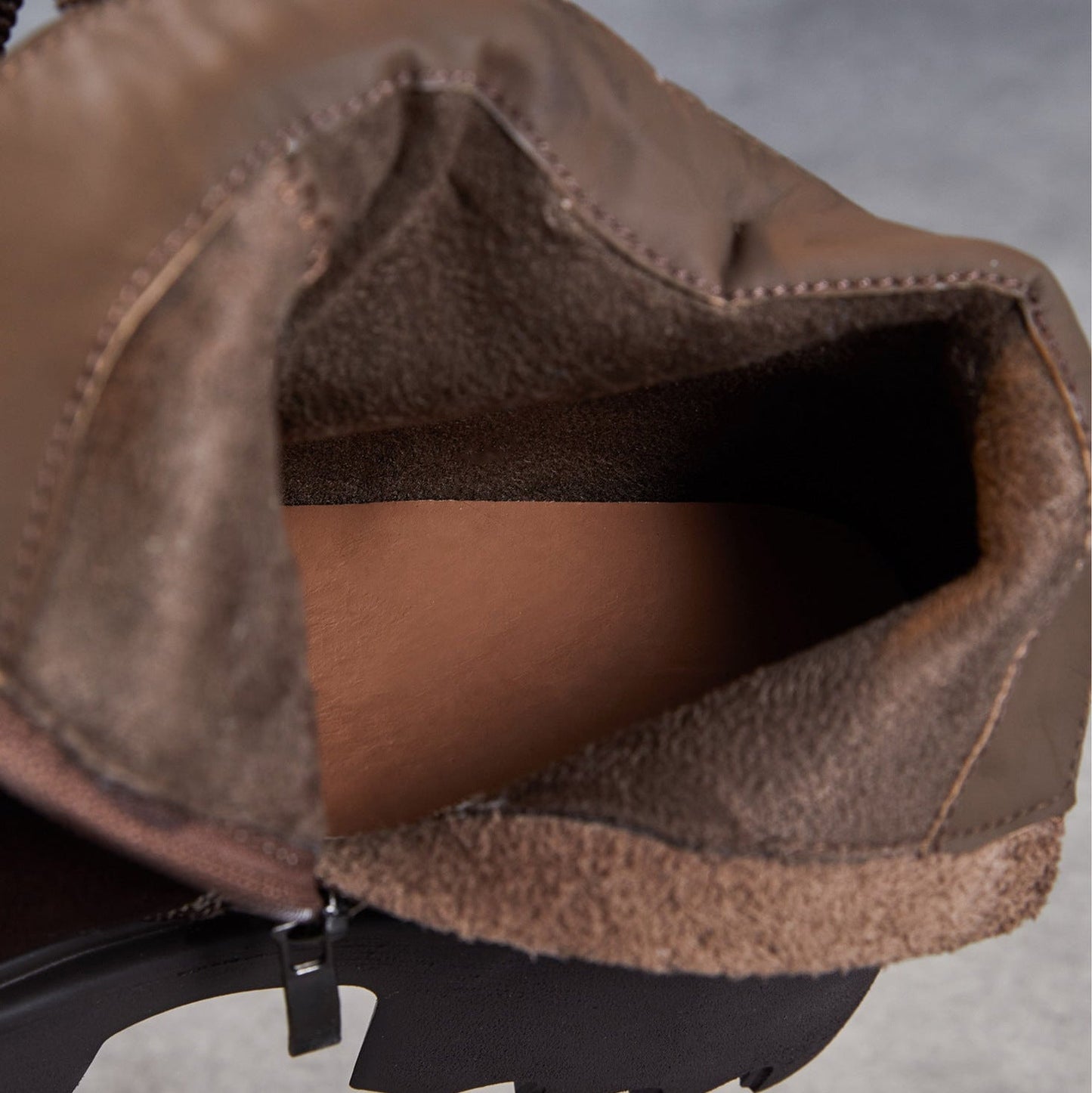 Women's Vintage Quilted Leather Casual Ankle Boots