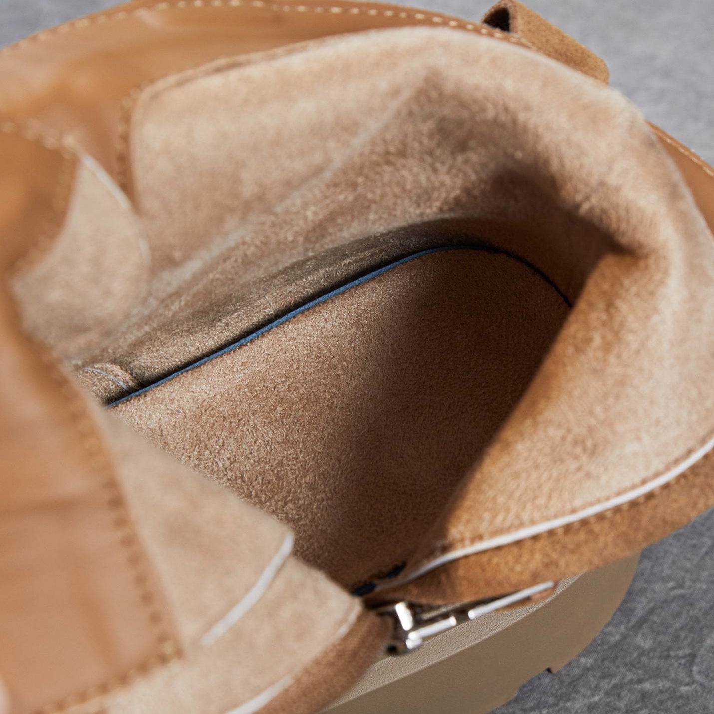 Women's Minimalist Plain Suede Platform Ankle Boots