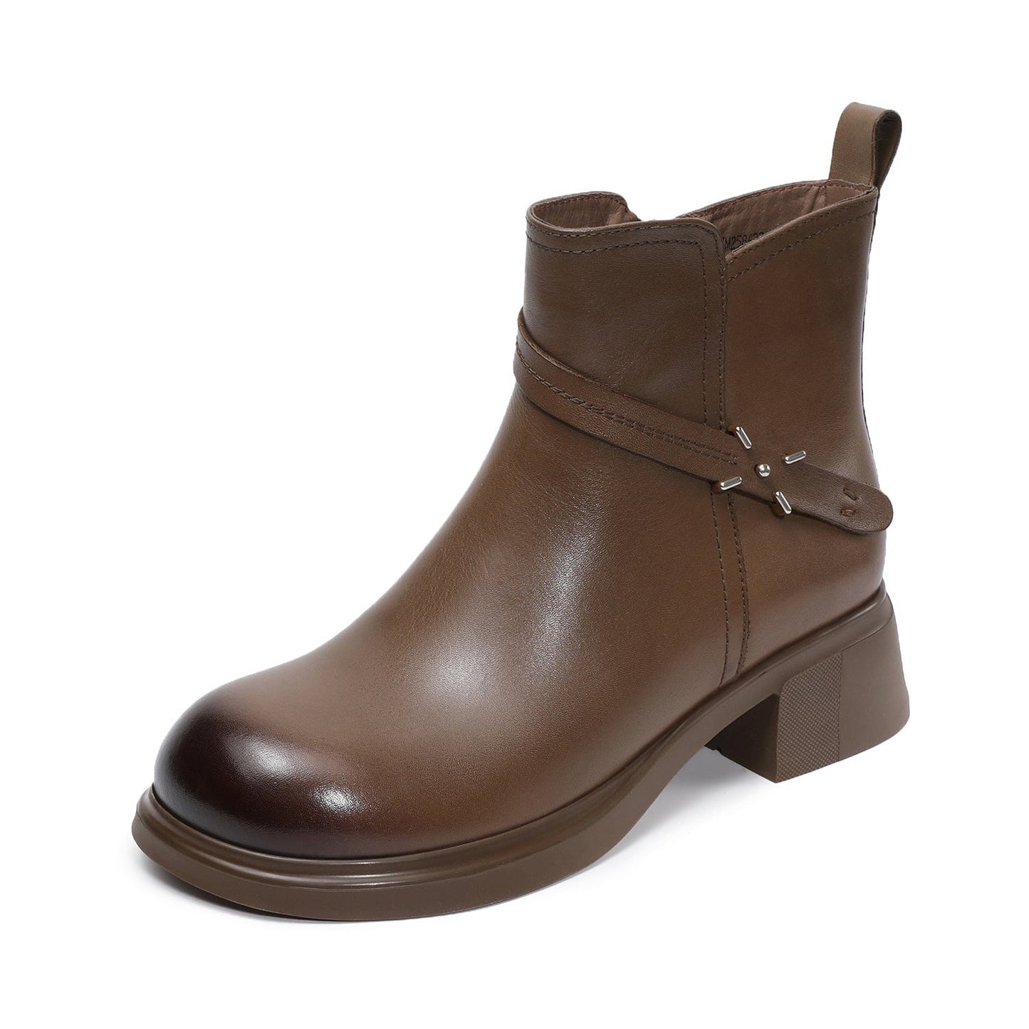 Women's Minimlist Leather Casual Ankle Boots-RAIIFY