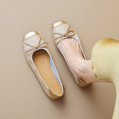 Women's Fashion Bowknot Comfort Soft Casual Flats