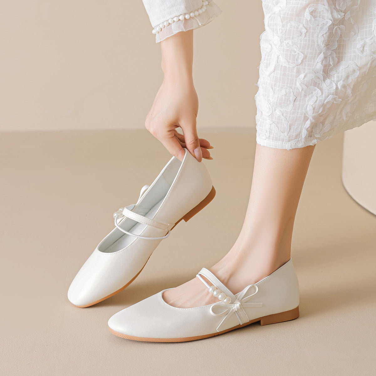 Women's Soft Comfort Minimalist Bowknot Flats