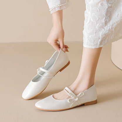 Women's Soft Comfort Minimalist Bowknot Flats