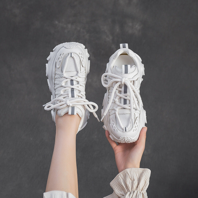 Women's Fashion Breathable Chunky Platform Sneakers