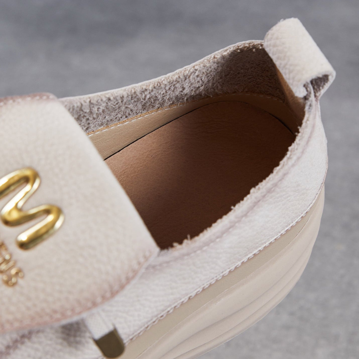 Women's Minimalist Leather Flat Casual Shoes