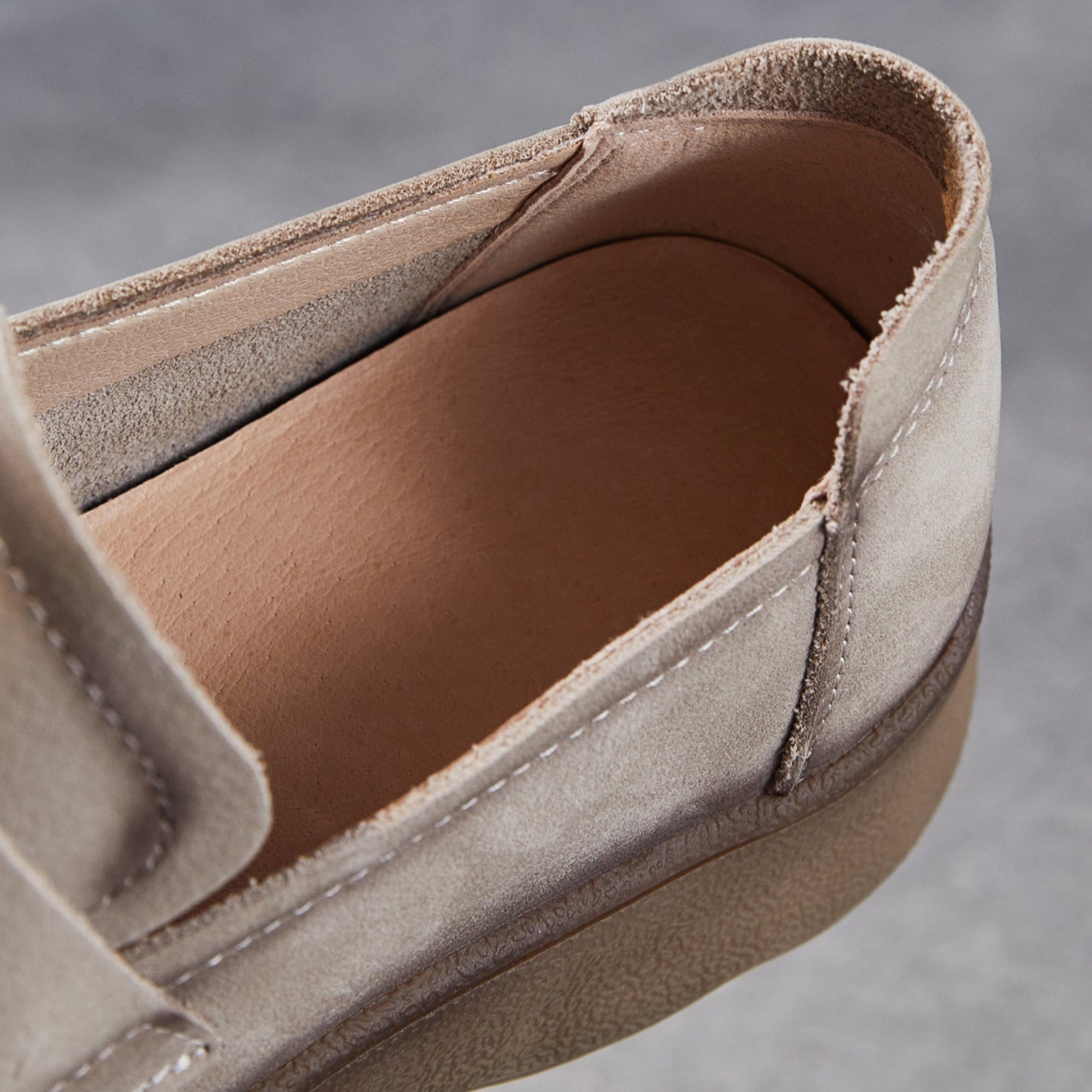 Women's Vintage Plain Leather Comfort Casual Loafers