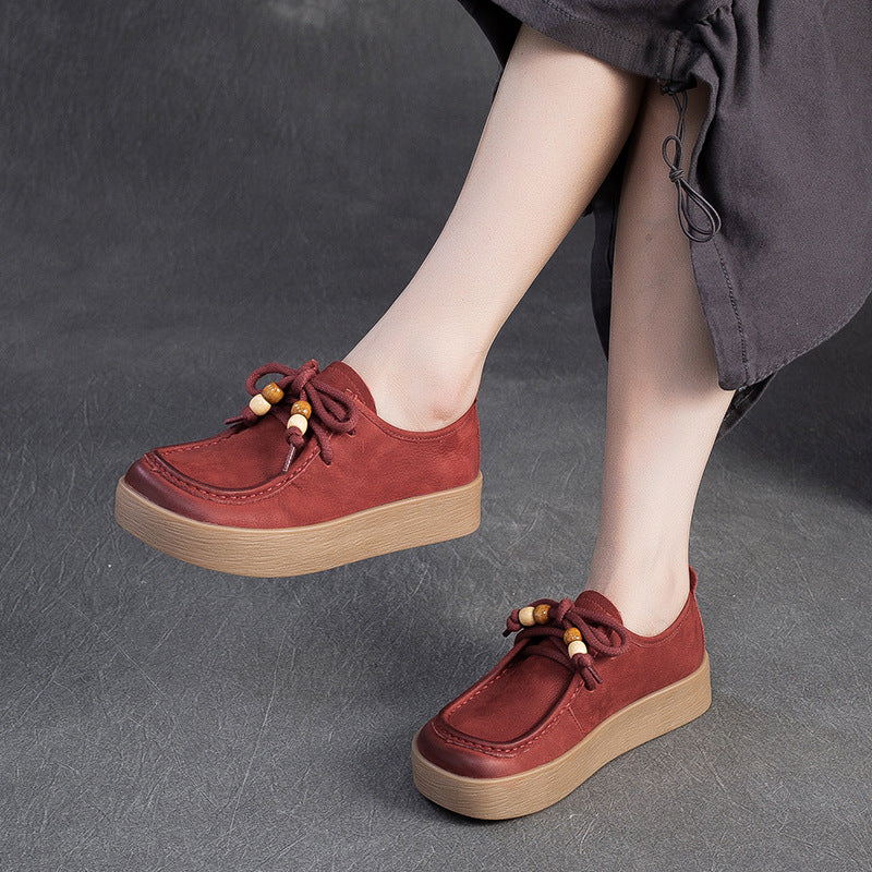 Women's Vintage Suede Flat Casual Shoes