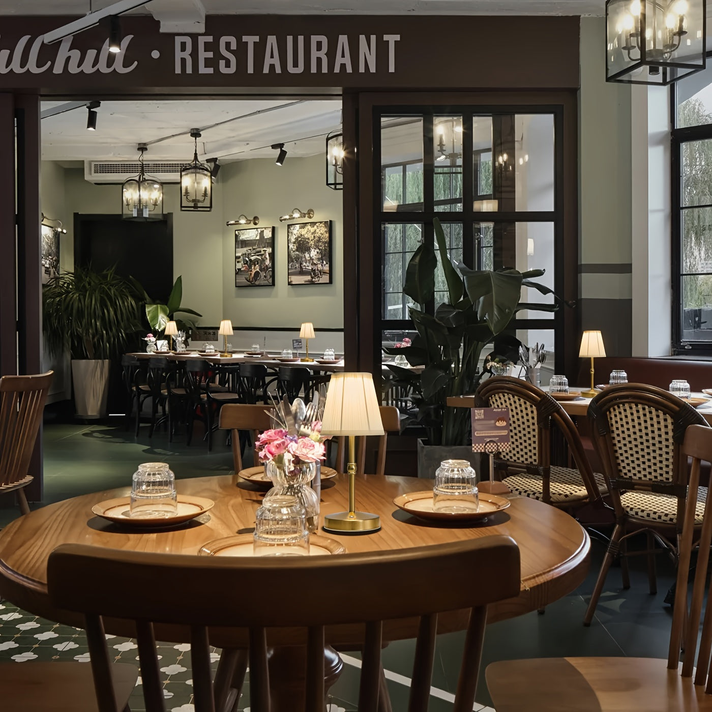 Dimmable Cordless LED Table Lamp with Rechargeable Battery